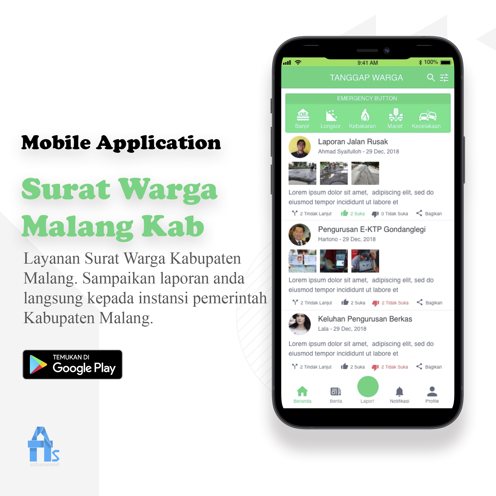 Surat Warga Malang Kabupaten